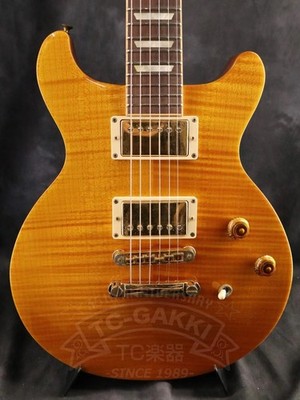 Gibson USA 2005 Les Paul Standard DC Light Burst Flame Maple Gold Parts Hardcase