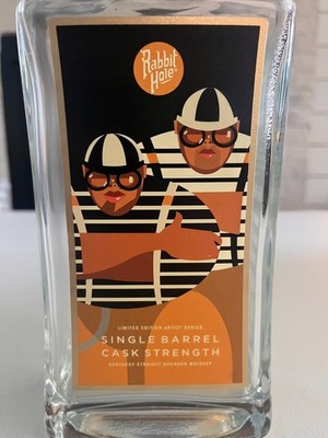 Rabbit Hole Bourbon Mad Hatter Empty Bottle Cavehill