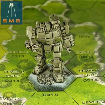 Shadow Hawk SHD-5D | Sir Mortimer Bombito | 3D-Printed Miniature for Battletech