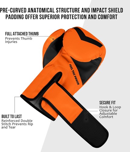 Exxact Sports Knockout Youth Boxing Gloves for Kids  (3-15 Years) - Afbeelding 60 van 75