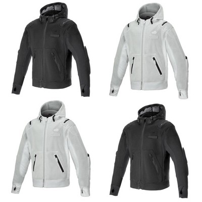 Alpinestars Moflow Air Tech Herren Motorrad Hoodie Sommer Aramid Bike Jacke