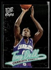1996-97 Fleer Ultra Tony Delk Rookie RC #12 Charlotte Hornets