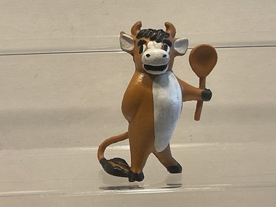 Knorr Ochse Knorri mit Kochlöffel Werbefigur PVC Figur  selten  Vintage