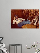 Hank Williams Jr Bocephus Country Music Outlaw Legend Art Poster