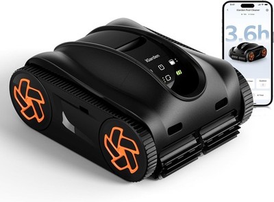 iGarden K36 Cordless Robotic Pool Cleaner Pool Vacuum Clean For Inground