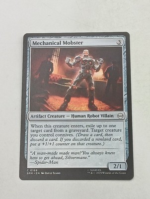 Magic the Gathering Einzelkarte Mechanical Mobster bespielt