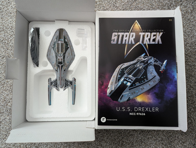 USS Drexler NCC-97626 Fanhome Star Trek Starship Collection