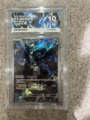 Pokemon ACE 10 n’s Zekrom Slab