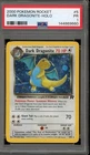 Pokemon Dark Dragonite Team Rocket Unlimited Holo Rare #5 PSA 1