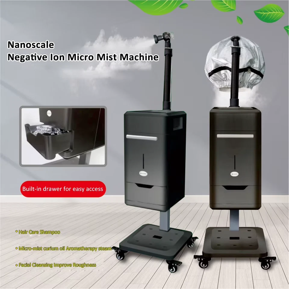 Multi-Function Nano Hair Steamer - Ozone Cap Scalp Repair Mist Salon - Image 4 of 4