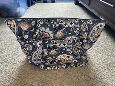Vera Bradley Miller Bag Blue Floral Charmont Meadows 