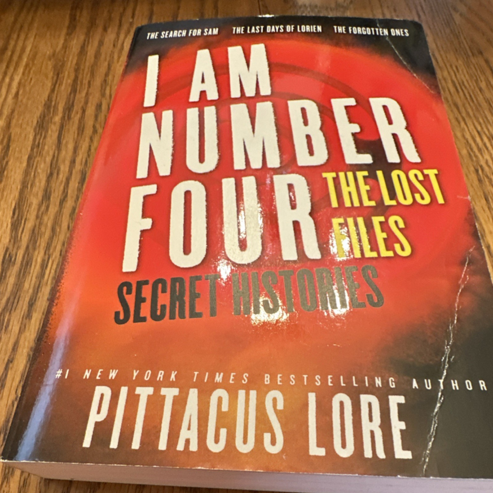 HarperCollins I Am Number Four Lost Files Pittacus Lore Paperback 2013 YA Sci-Fi