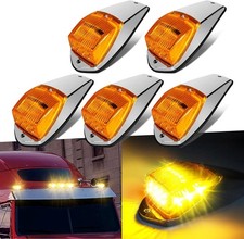Luces de cabina para Peterbilt Kenworth, marcador de cabina 34 LED mejorado para semirremolque,,