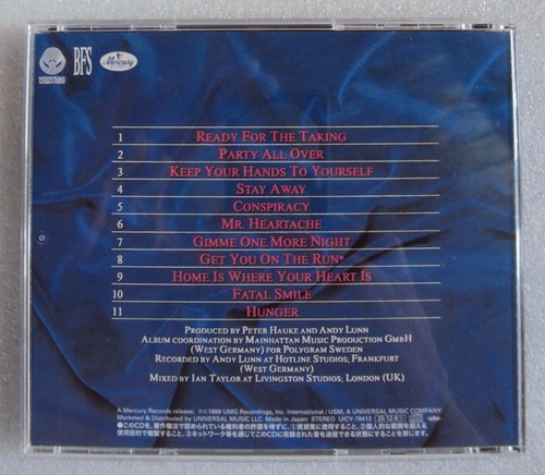TREAT - Organised Crime CD 1989/2020 GLAM HAIR METAL JAP RELEASE + OBI STRIP - Picture 3 of 3