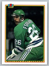 1990-91 Bowman Ray Ferraro Hartford Whalers #258