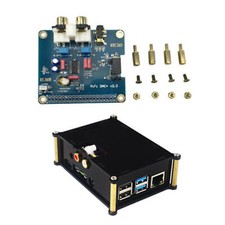 Analog Audio Board HIFI DAC Sound Card Expansion Board I2S for Raspberry 4B/3B