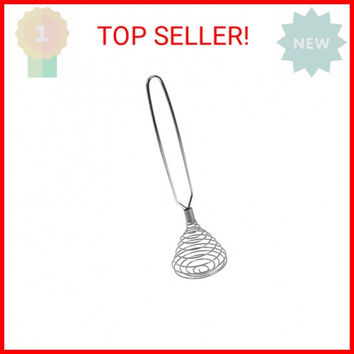 ICYANG Stainless Steel Spring Coil Whisk, Wire Whip Cream Egg Beater Gravy Hand
