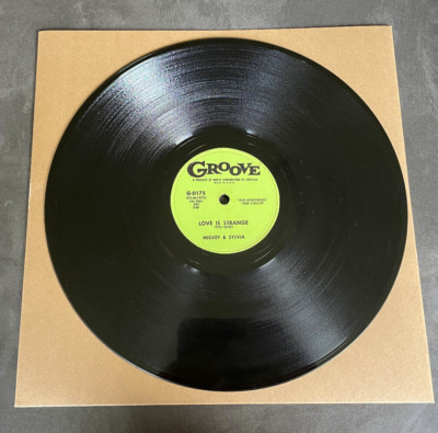 78 rpm Mickey & Sylvia - Love Is Strange - US Groove
