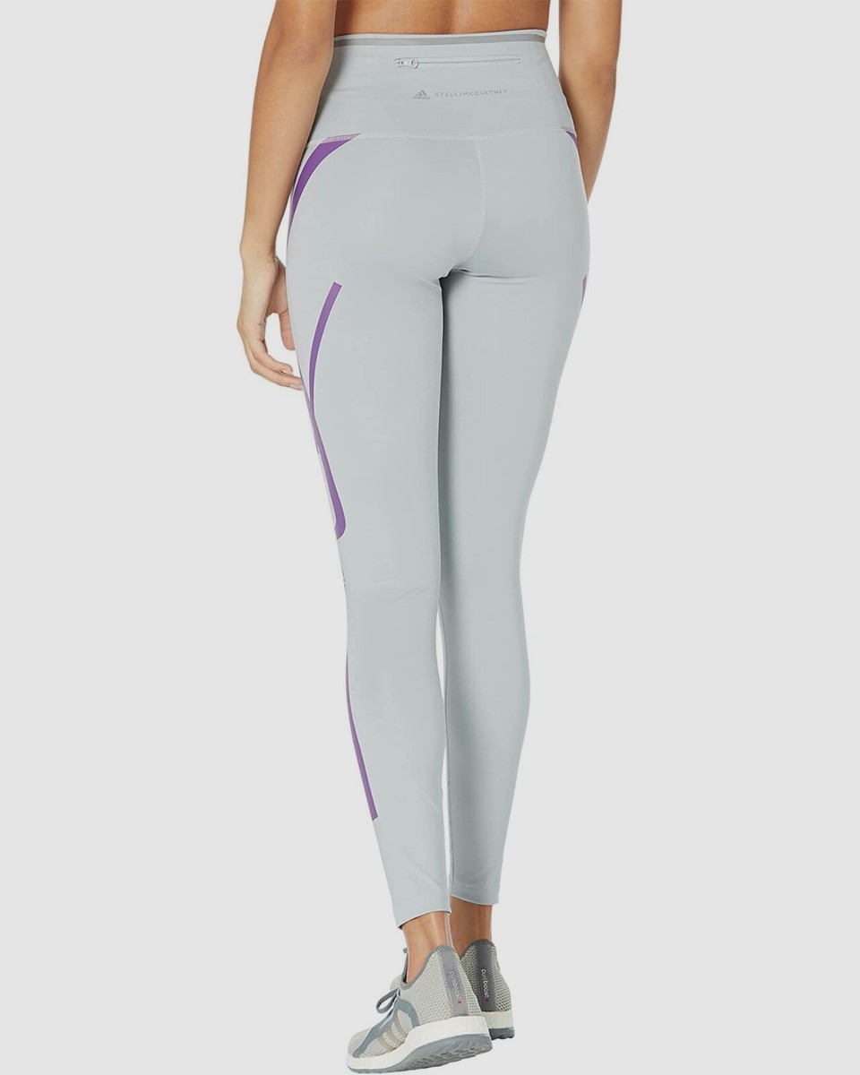 $132 Adidas by Stella McCartney Women Gray TruePace Running Pant