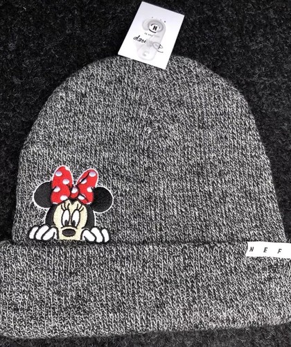 Minnie Mouse Neff Disney Gray Knit 