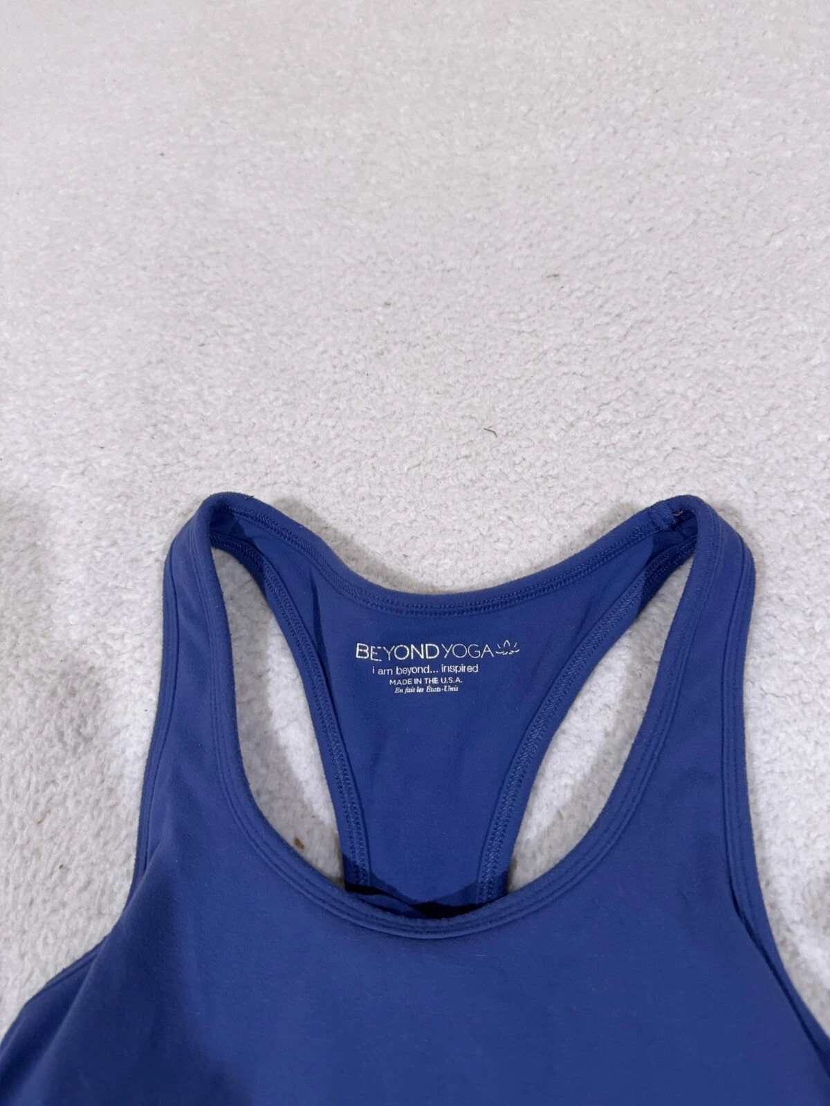 beyond-yoga step up vesmírné barvivo závodní záda tělocvična atletické tank-top
