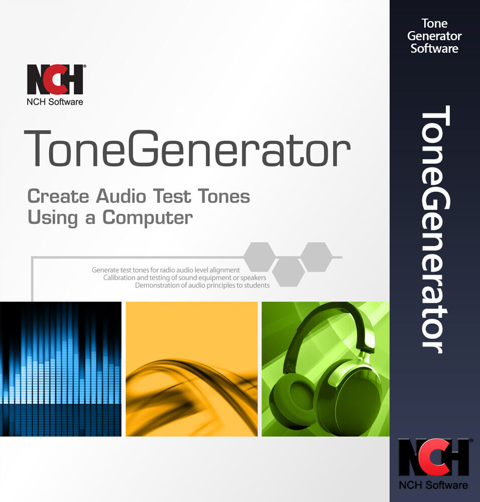 Audio Test Tone & Sound Generator Software | Full License | Email Delivery