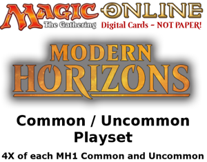 MTGO Magic Online MH1 Modern Horizons Playset 724 Cards 4x Common/Uncommon