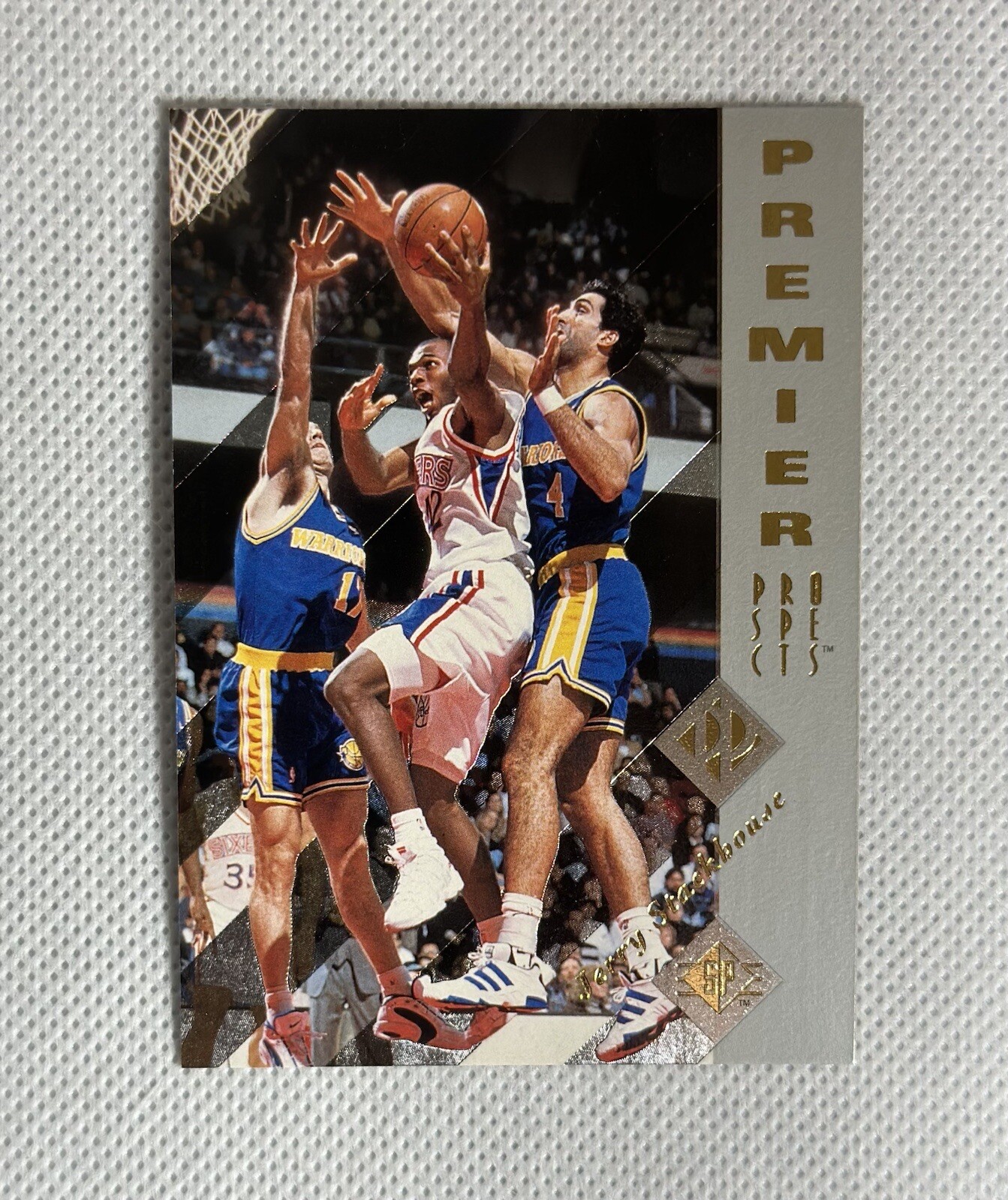 1995-96 Upper Deck SP Jerry Stackhouse #161 Rookie Basketball Card RC 76ERS