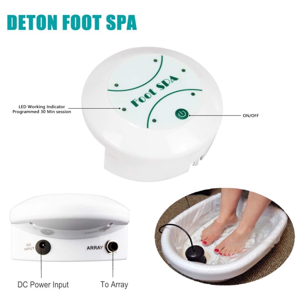 Ionic Foot Bath Detox Machine, Ion Detox Foot Bath Cleanse