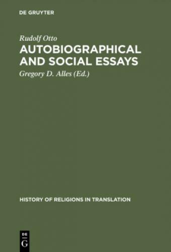 Thumbnail - Autobiographical And Social Essays 3473