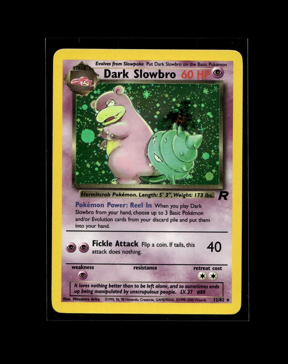 Dark Slowbro Pokémon TCG Cards for sale | eBay