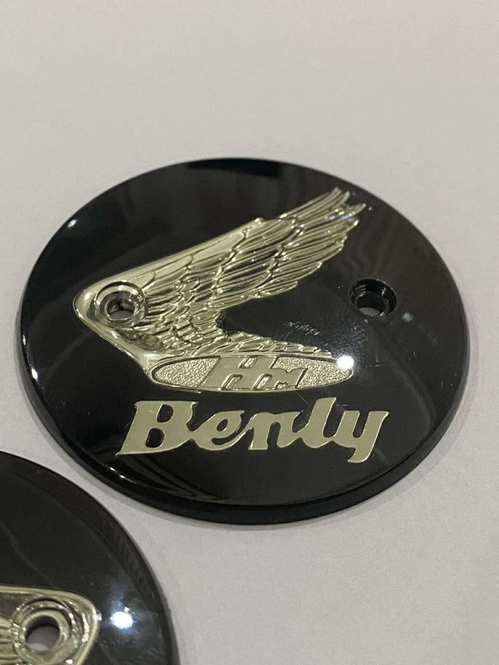INSIGNIAS EMBLEMÁTICAS TANQUE HONDA BENLY C92 CS92 C95 CA95 C200 S90 CB160 CA160/plateado Foto 3 de 4