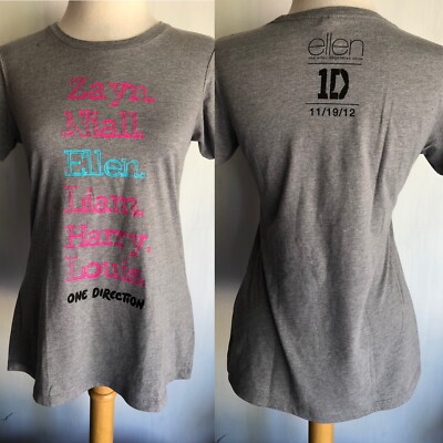 ONE DIRECTION (2012) RARE Limited Edition Ellen Degeneres TV Show T-Shirt Medium