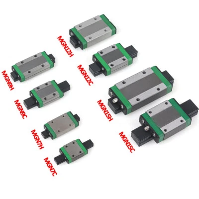BULKMAN 3D MGN7C 7H/9C 9H/12C 12H/15C 15H Bearing Block for Linear Motion Slide Rail Guide