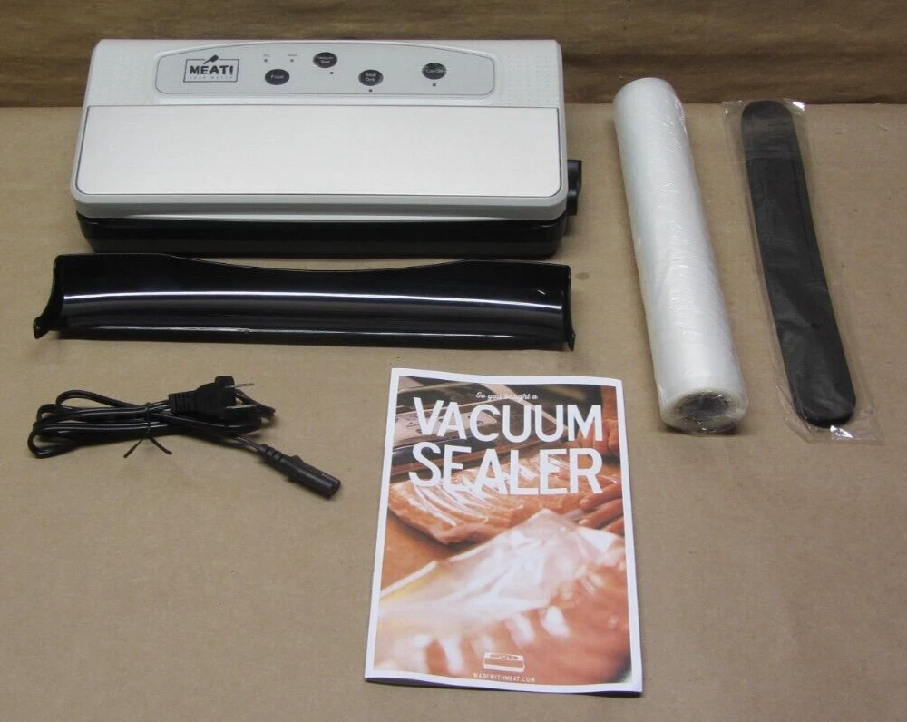 MEAT! Your Maker 12" Vacuum Sealer Food Preservation System Open Box New