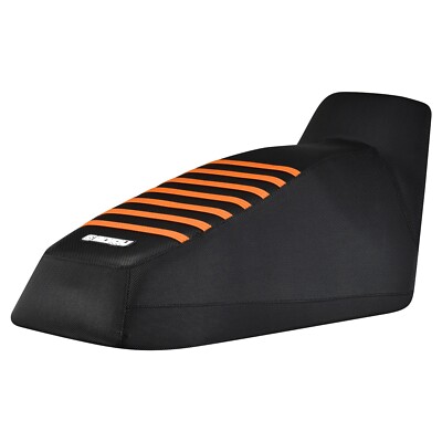 2012-2013 ARCTIC CAT M 800 1100 XF 800 1100 Seat Cover ALL BLACK ORANGE RIB #420