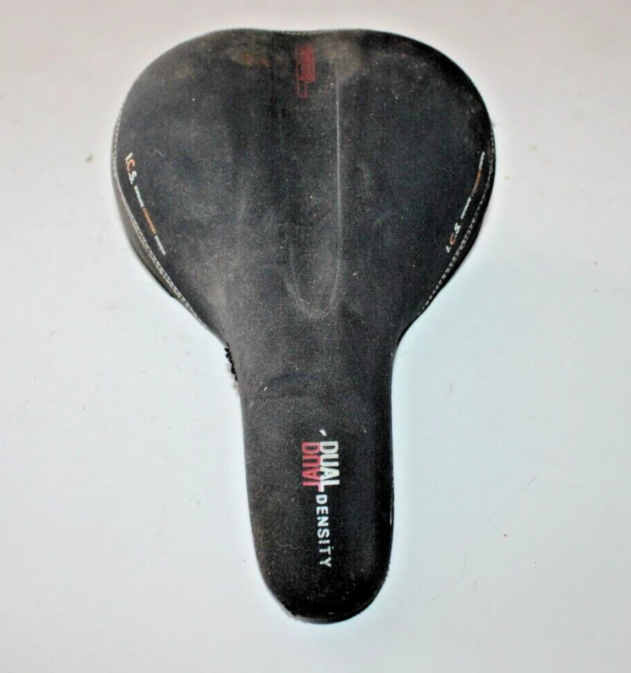 Sillín de bicicleta de carretera Serfas ICS de doble densidad 280/180 mm híbrido MTB remitente de EE. UU. Foto 3 de 4