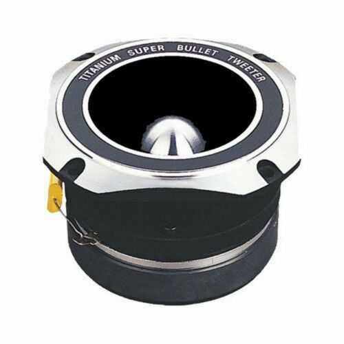 Small 5" Round Plastic Screw-On Speaker Horn – 26mm Throat For Mid-Range & Tweeter (No Driver)