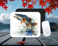 Fish themed neoprene PC/laptop Mouse Pad, CHOICE, FREE shipping, gifts, USA