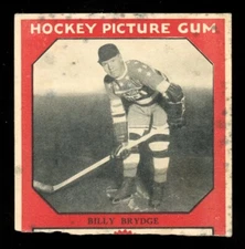1933-34 Canadian Chewing Gum V252 NHL Hockey BILLY BRYDGE RC New York Americans