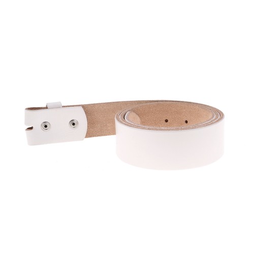 FULL GRAIN Genuine Leather Belt Strap without Buckle UNISEX BELT - Picture 53 of 67