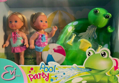 Evi Love Pool Party Simba 105730946 Puppe mit Pool 