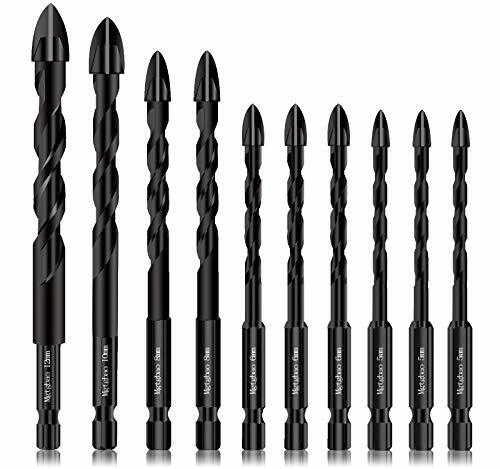 New Type' Concrete Drill Bit Set 10pcs 