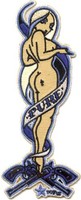 Artist Illicit Pure Lady Embroidered Iron On Patch on sale Artist Illicit Pure Lady Embroidered Iron On Patch on sale