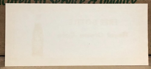 Vintage 50er Jahre Royal Crown Soda Gutschein - Original NOS unbenutzt Nehi Werbung - Bild 2 von 5