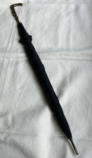 Victorian Antique Umbrella Andromeda Chained To The Rocks Bronze Handle