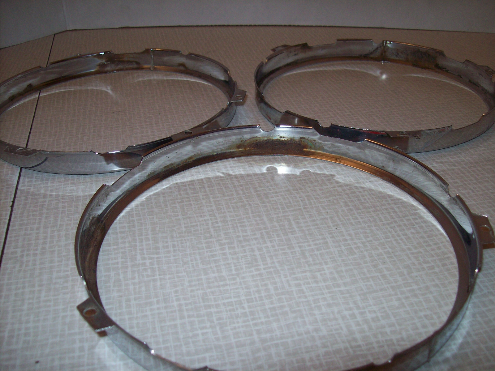 1970s MGB Lot, headlight, bezels, retaining rings, bucket eBay