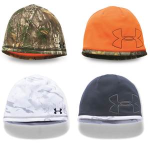 under armour men's reversible camo beanie