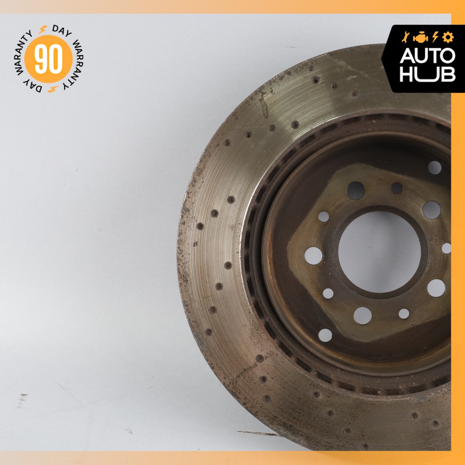 Maserati M138 Coupe 4200 GT Rear Brake Rotors Disc Left & Right Set of 2 OEM 67k