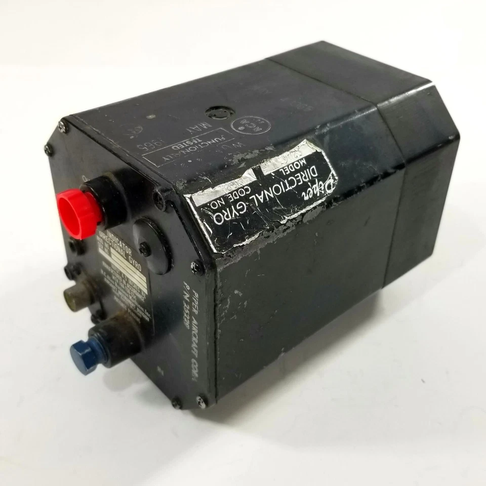 Piper 52D61 giroscópio direcional RCA10-J4114-01 - Botão faltando - Imagem 3 de 4